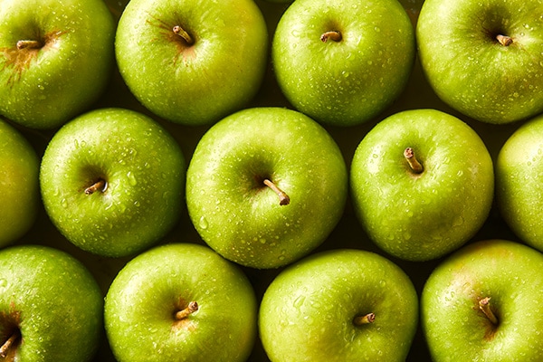 green apples