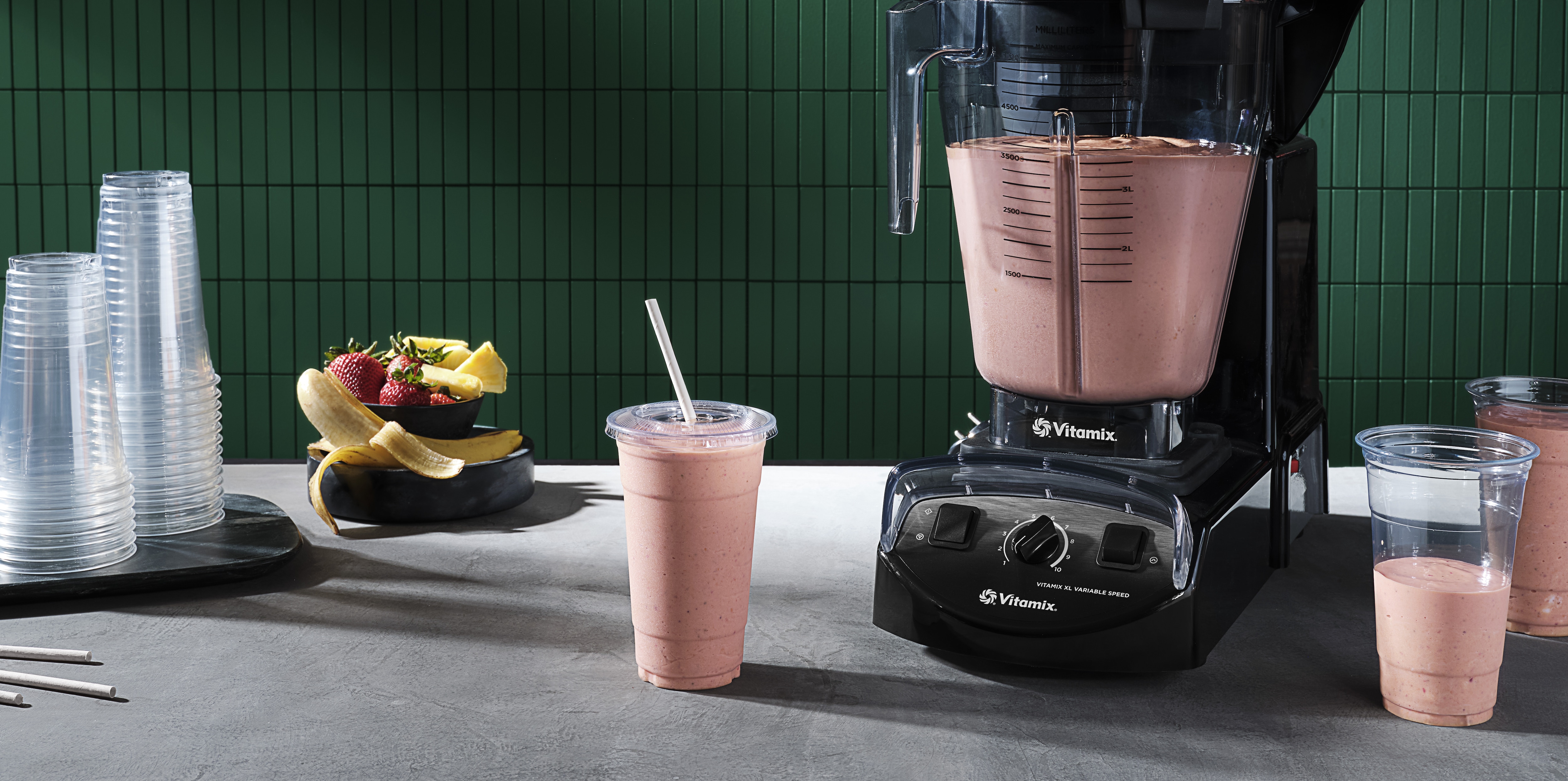 Banana Split Smoothie Hero