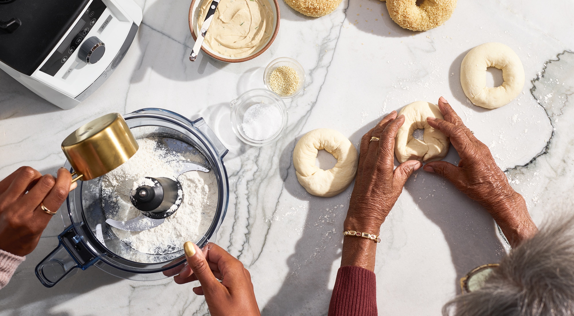 homemade bagels