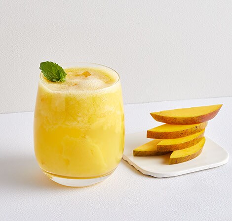 Mango Fresno Kombucha Mocktail