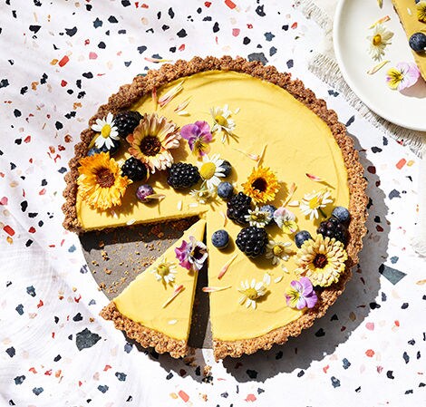 Mango Cashew Cream Tart Recipe