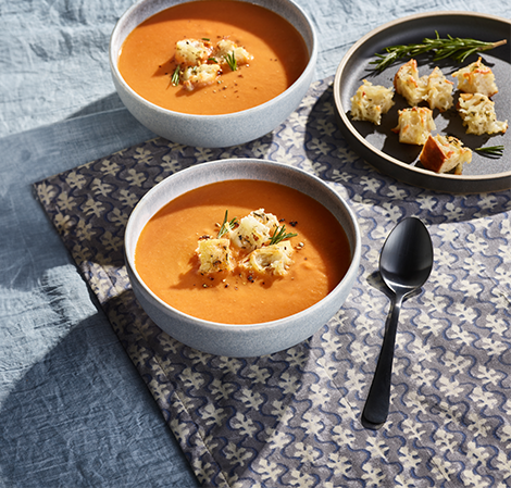 Tuscan Tomato White Bean Soup Tuscan Tomato White Bean Soup