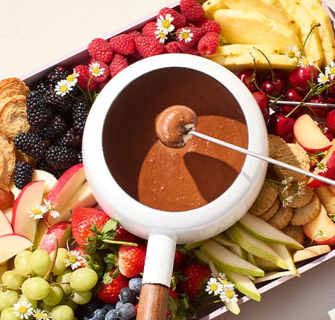 Chocolate Espresso Fondue Recipe