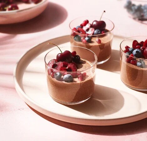 Aquafaba Chocolate Mousse