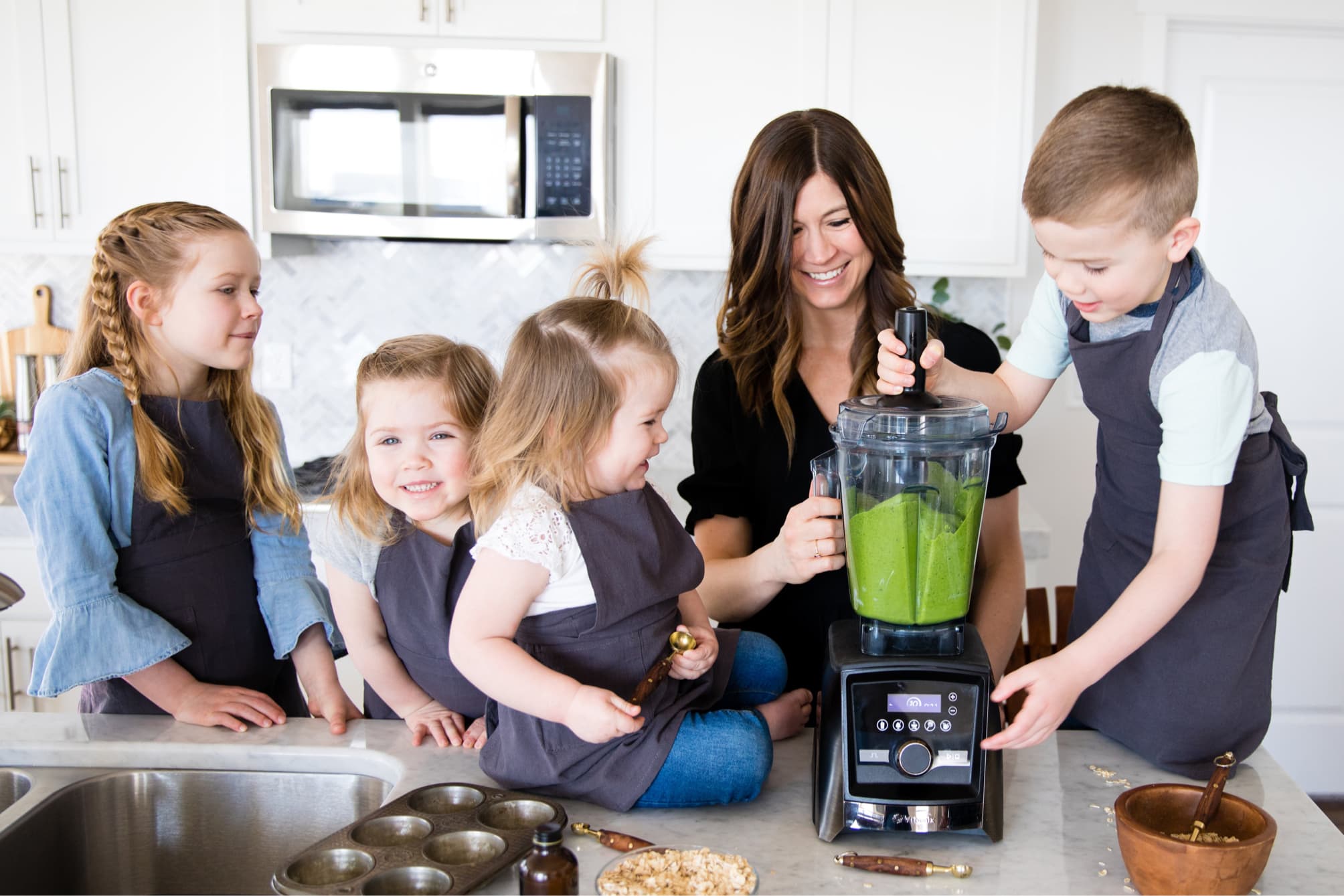 Family blending together