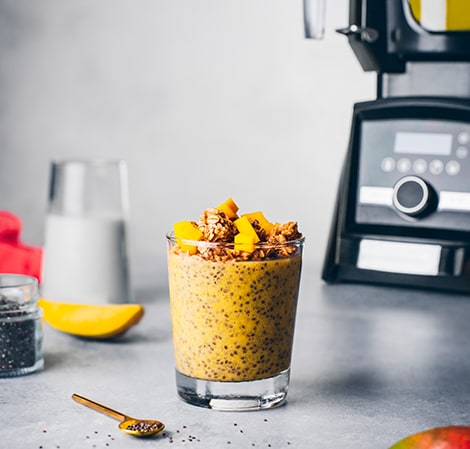 Mango Breakfast Chia Pudding Recipe