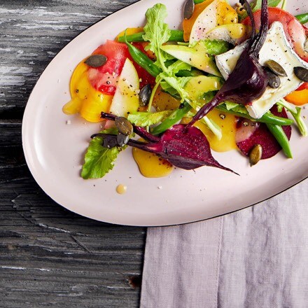 Roasted Beet and Green Bean Salad Recipe