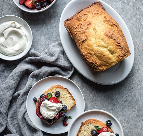 Lemon Pound Cake Recipe