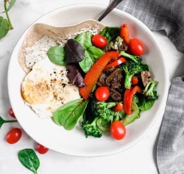 Bowl of Mixed Greens