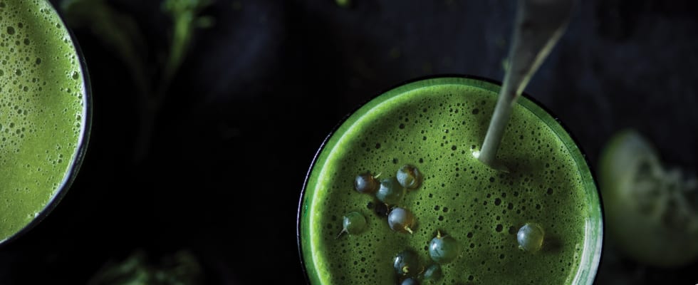 A green smoothie