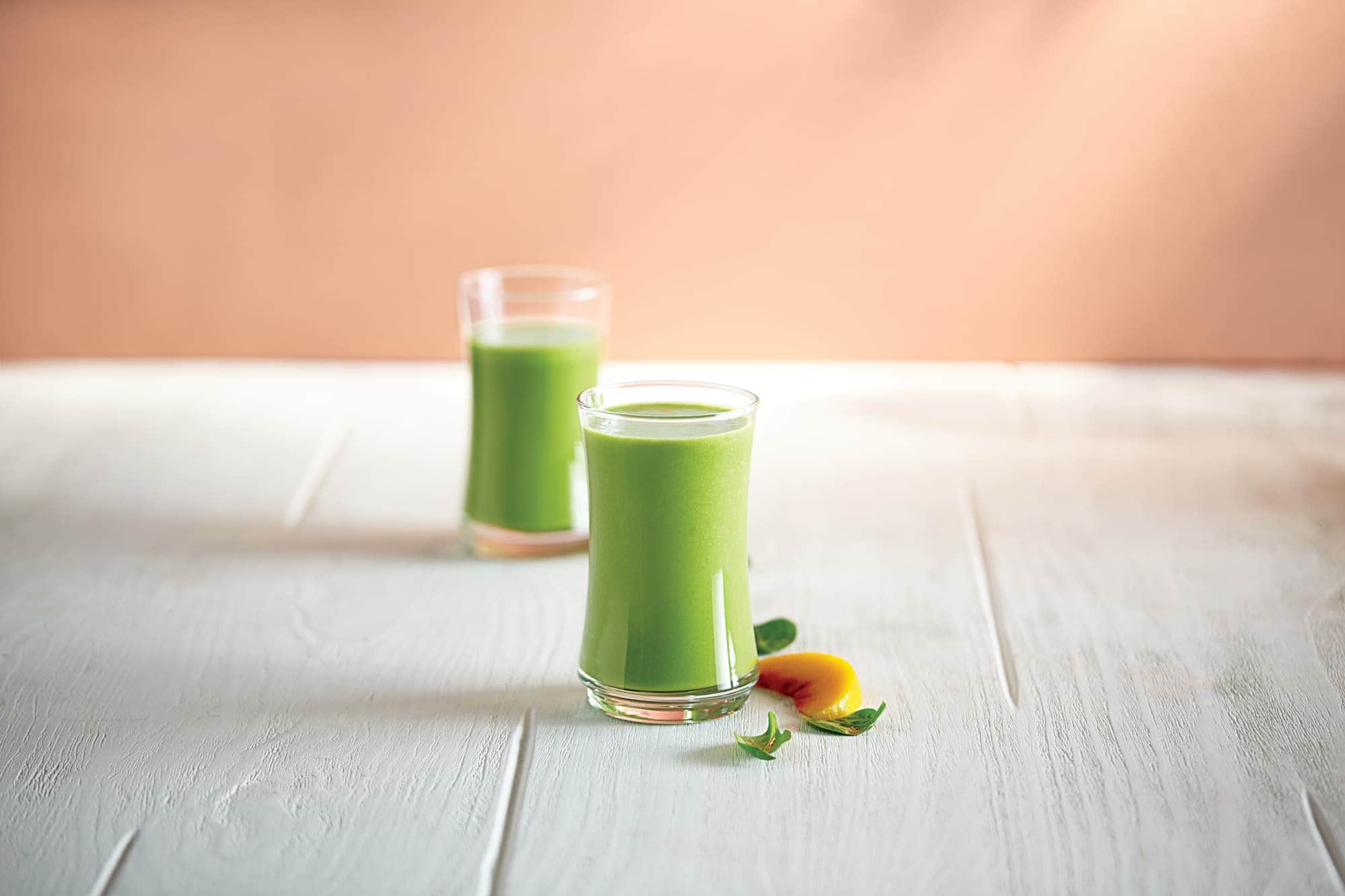 Peach Green Smoothie