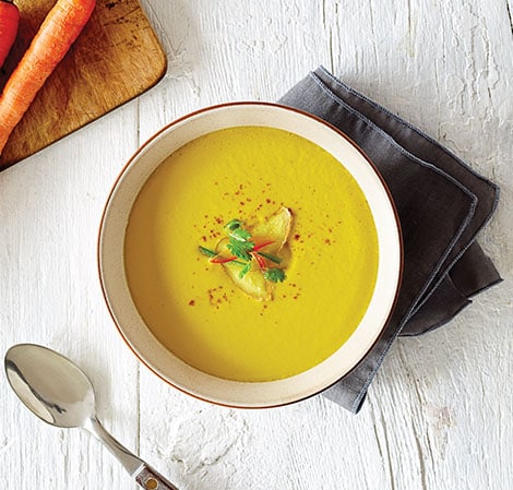 Thai Ginger Soup with Cashews Recipe