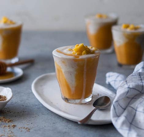 Swirled Fruit & Honey Smoothie