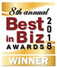 Best in Biz 2018 Award