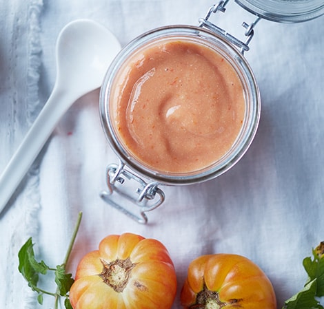 Tomatoes and Rice Baby Food
