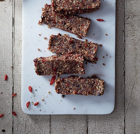 Dried Fruit Chia Bars Recipe