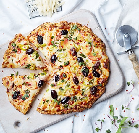 Cauliflower Pizza Crust Cauliflower Pizza Crust