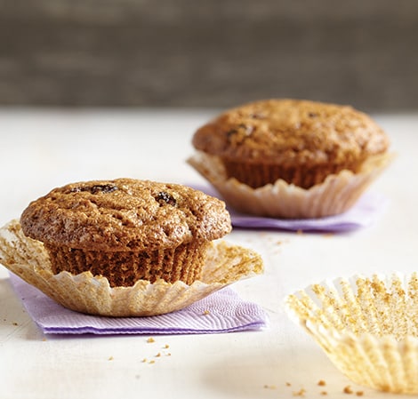 Carrot and Raisin Muffins Recipe