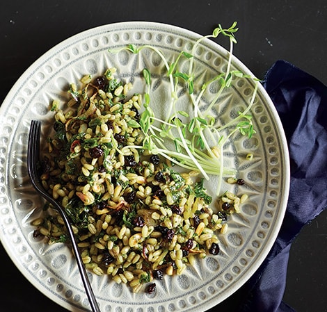 lemon-grain-salad-with-kale-pesto