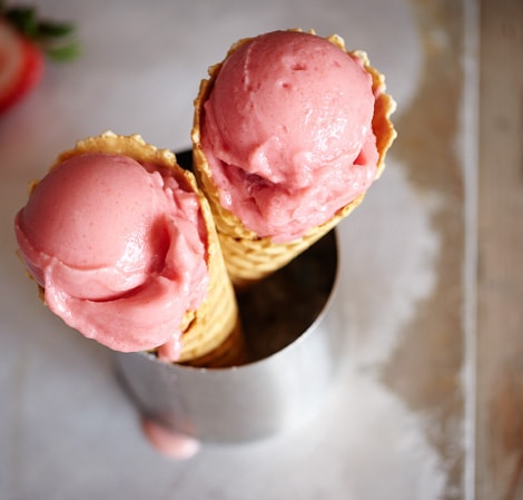Strawberry Yogurt Freeze Recipe